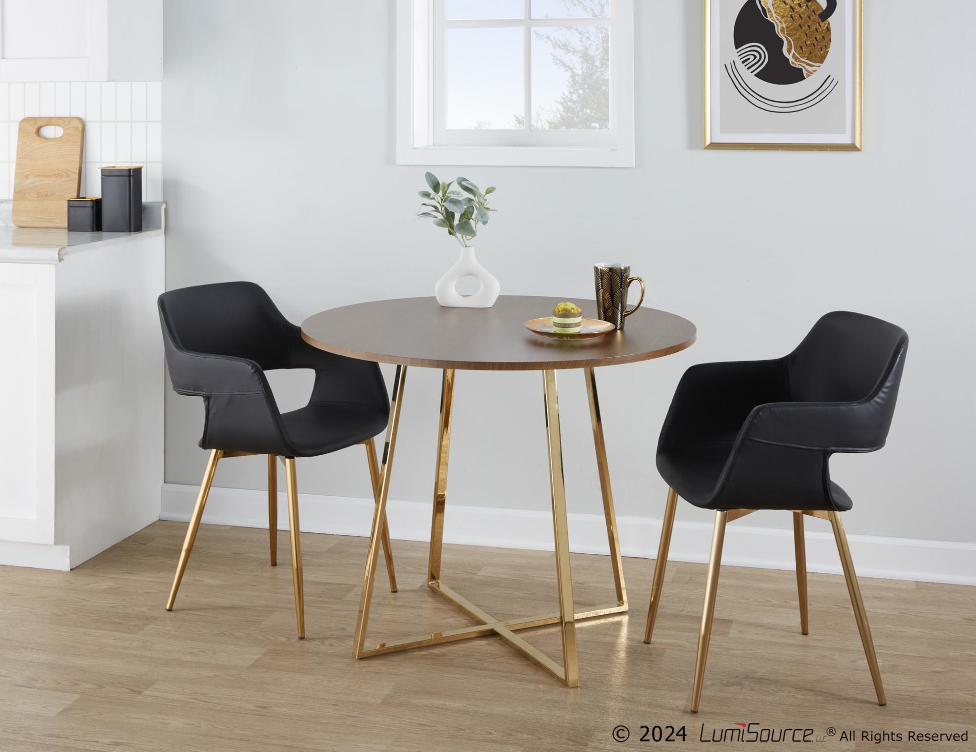 Cosmo Canary Dining Table